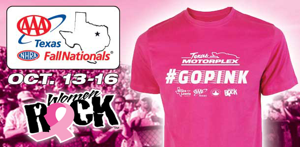 #GoPink - NHRA Championship Sunday