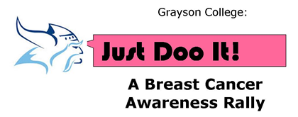 Just Doo It! 2014 - A Breast Cancer Awareness Rally by Grayson College